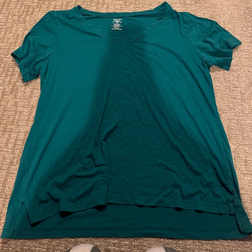 Green t shirt